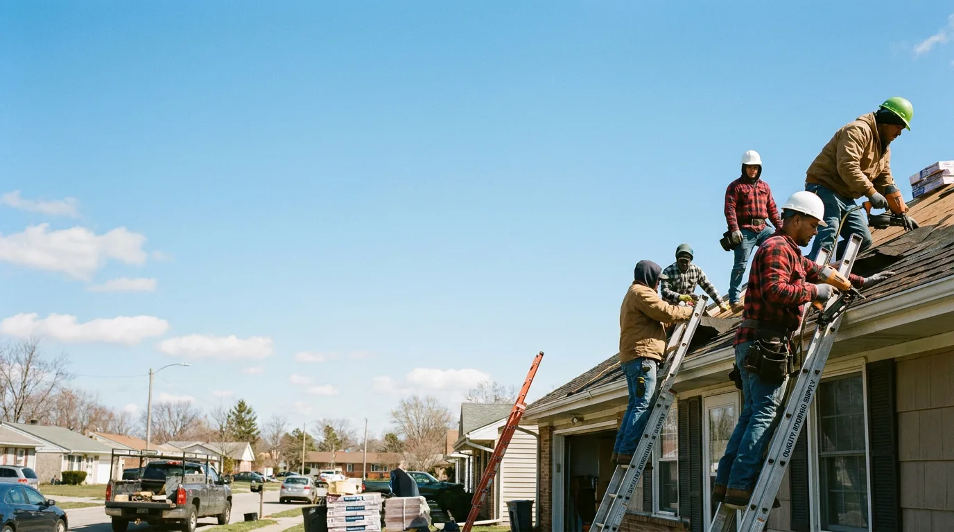 Roofing in Burns Flat, OK near me